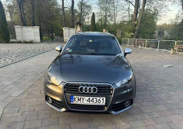 Audi A1 cena 34000 przebieg: 169000, rok produkcji 2012 z Myślenice małe 92